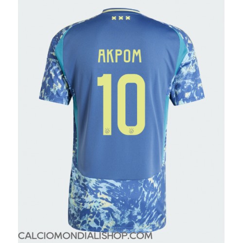 Maglie da calcio Ajax Chuba Akpom #10 Seconda Maglia 2024-25 Manica Corta